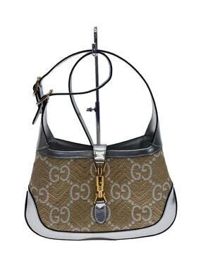 Gucci Shoulder Bag Jackie White All over Basket bag